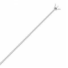 Браслет из белого золота с бриллиантами