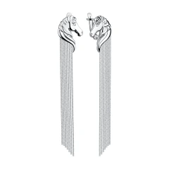 Серьги из серебра