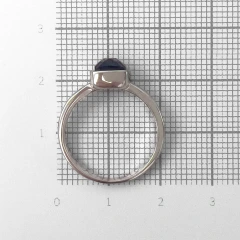 Кольцо из серебра с ониксом