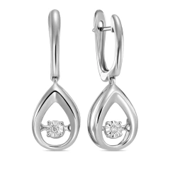 Серьги из золота с бриллиантами