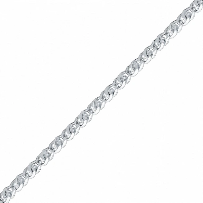 Цепь из серебра 925, плетение «Птичий глаз»