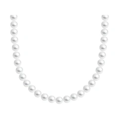 Колье из красного золота с жемчугом