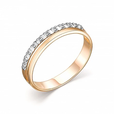 Кольцо из золота с бриллиантами
