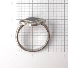 Кольцо из серебра с эмалью