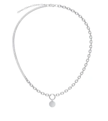 Колье из серебра с подвеской