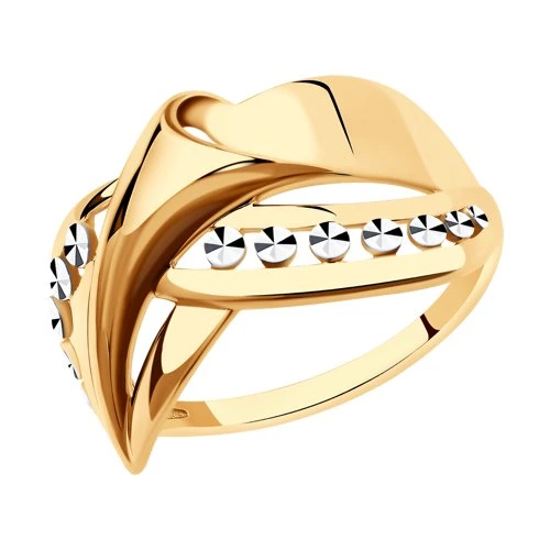 Кольцо из красного золота