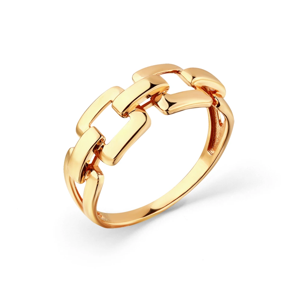 Кольцо из красного золота