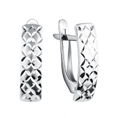 Серьги из серебра