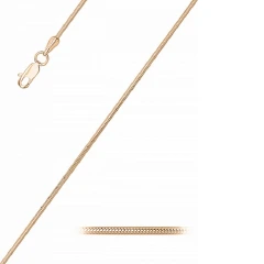 Цепь из серебра 925, плетение «Снейк»