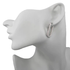 Серьги из серебра