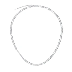 Колье из серебра с пластиной