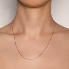 Цепь из серебра 925, плетение «Снейк»