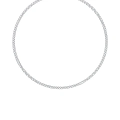 Колье из серебра