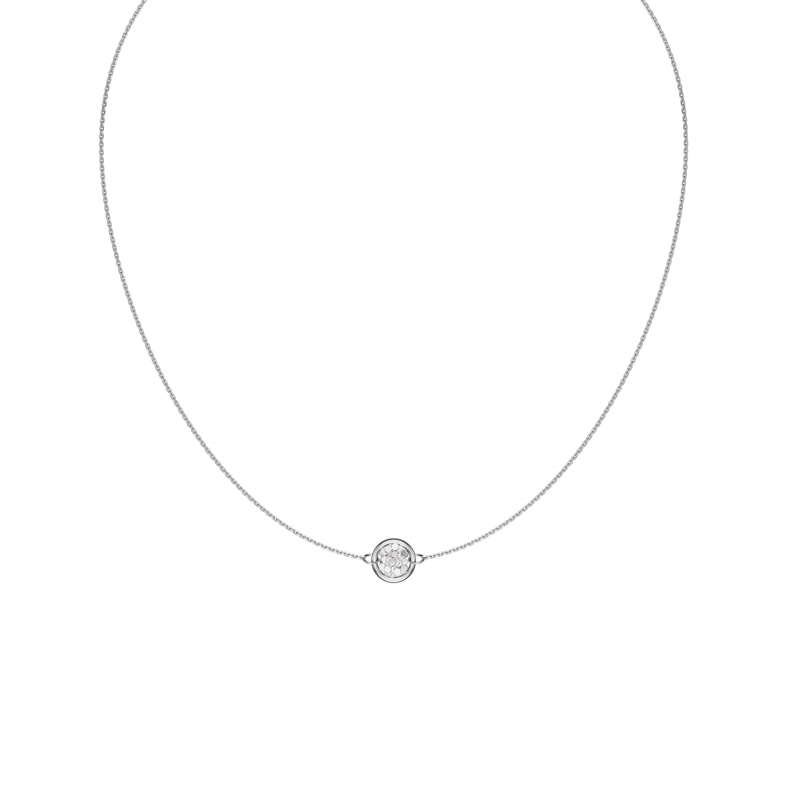 Колье из серебра