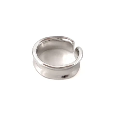 Серьга кафф из серебра