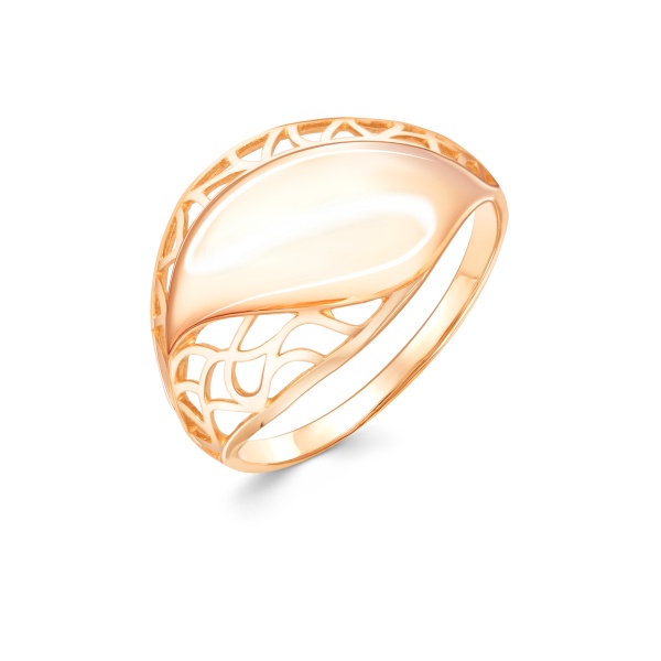 Кольцо из красного золота