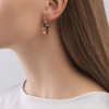 Серьги из красного золота