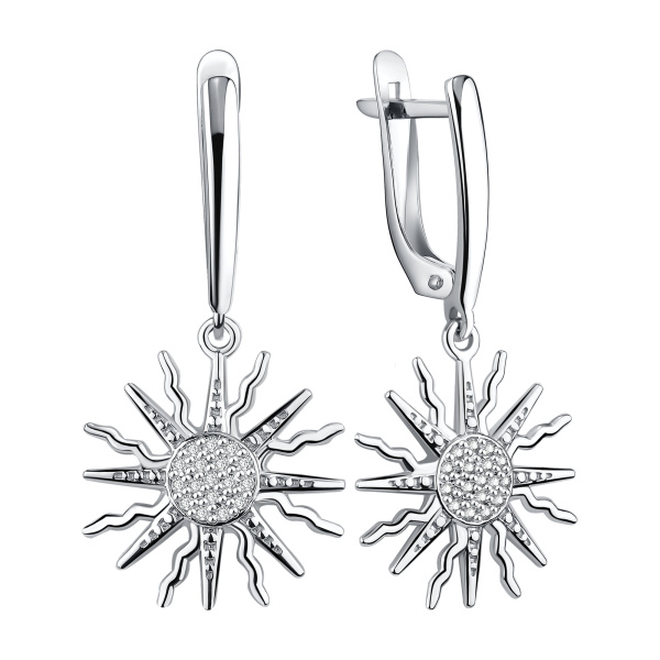 Серьги из серебра