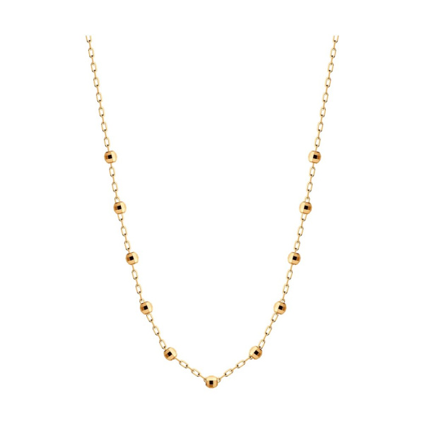 Колье из красного золота