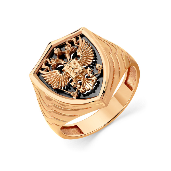 Печатка из красного золота