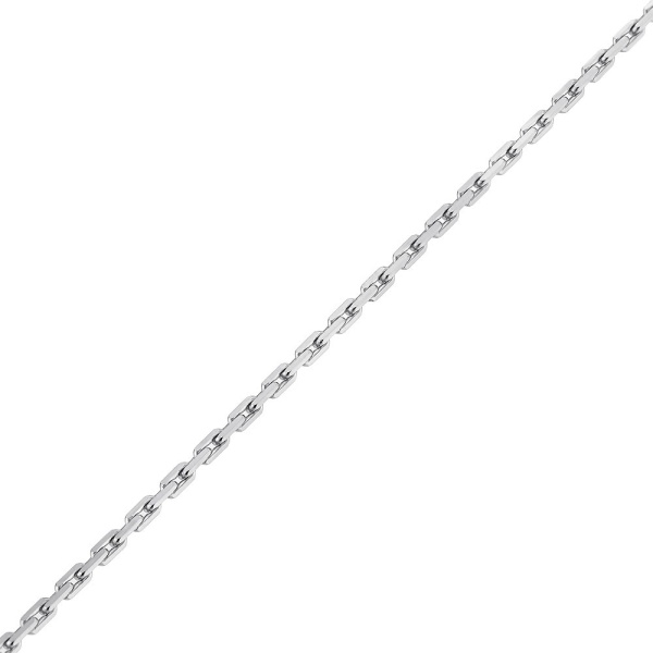 Цепь из белого золота 585, плетение «Якорь»