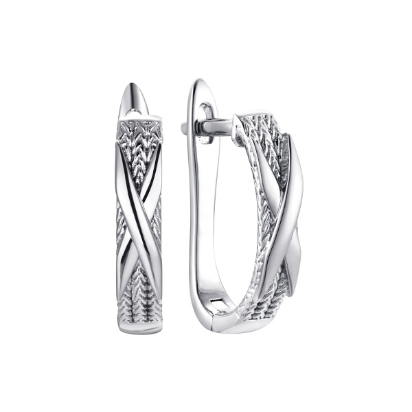 Серьги из серебра