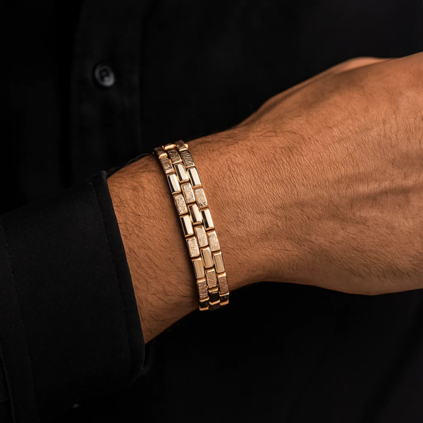 Браслет из красного золота