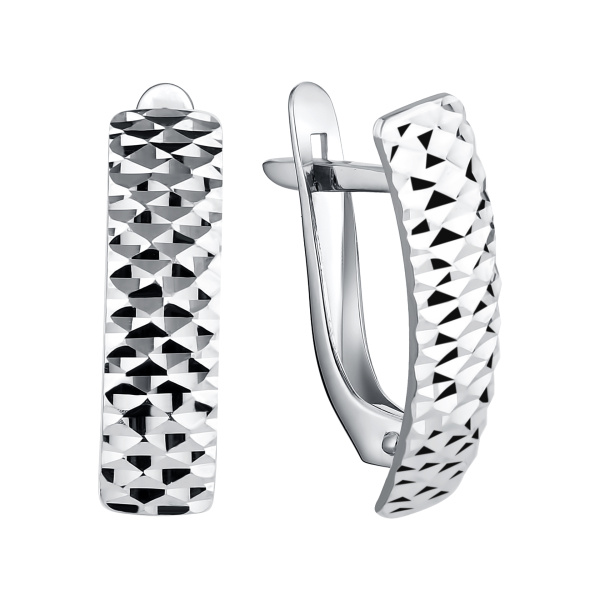 Серьги из серебра