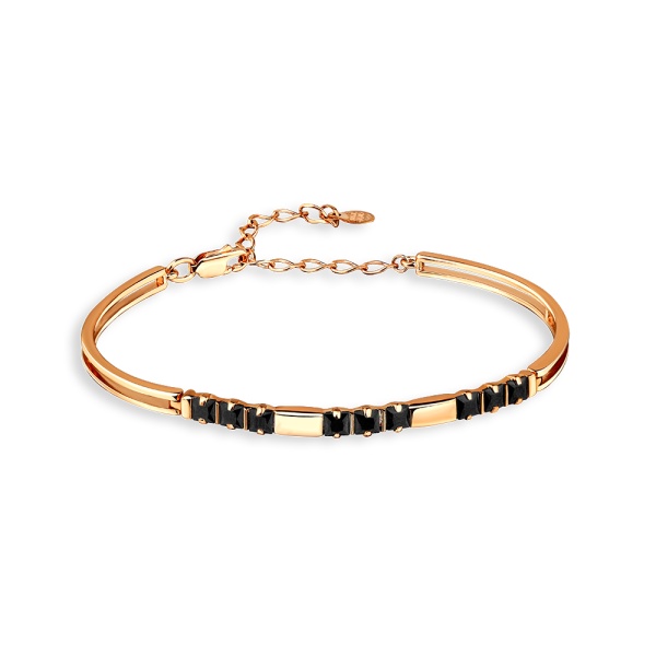 Браслет из красного золота со шпинелью