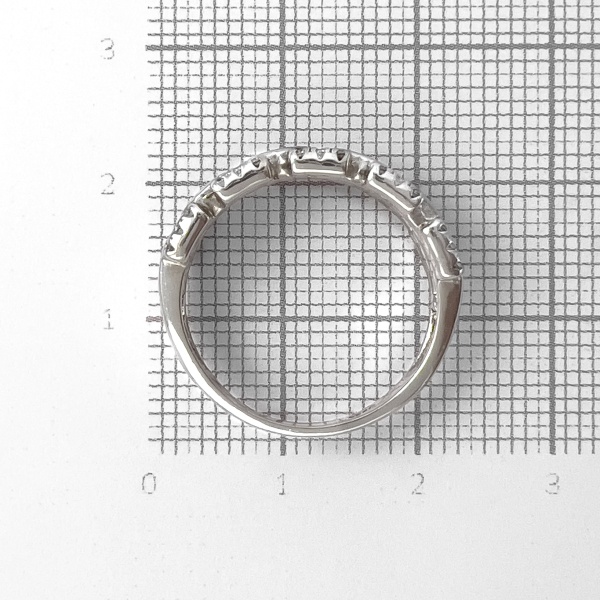 Кольцо из серебра с фианитами