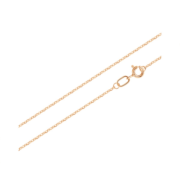 Цепь из красного золота 585, плетение «Якорь бриль»