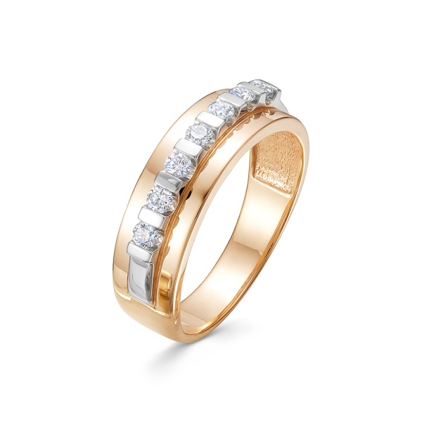 Кольцо из золота с бриллиантами