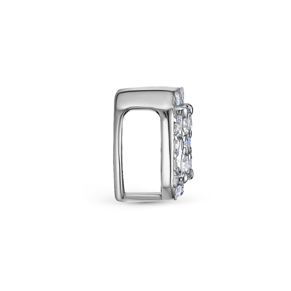 Подвеска из белого золота с бриллиантами