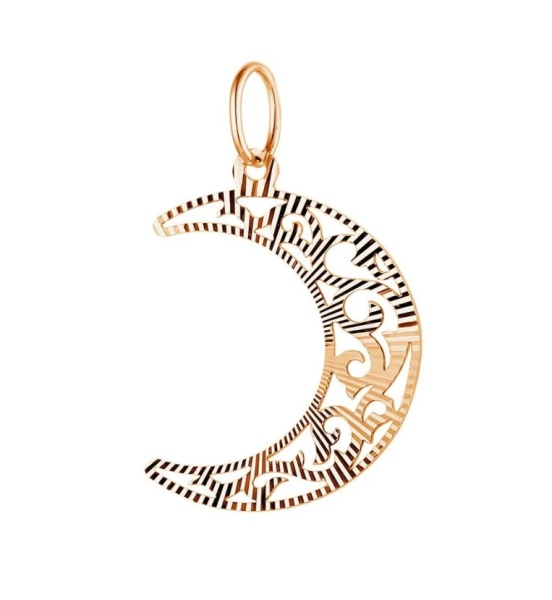 Подвеска из красного золота