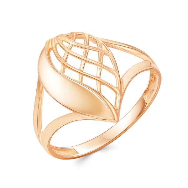 Кольцо из красного золота