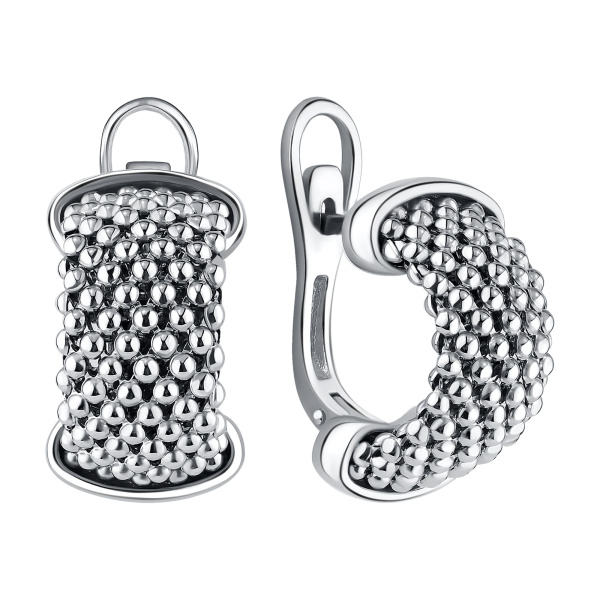 Серьги из серебра