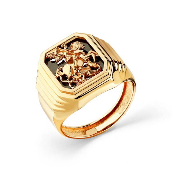 Печатка из красного золота