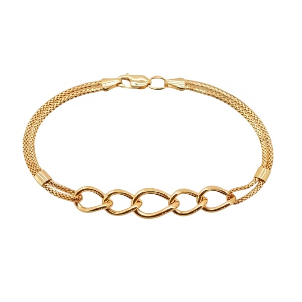 Браслет из красного золота