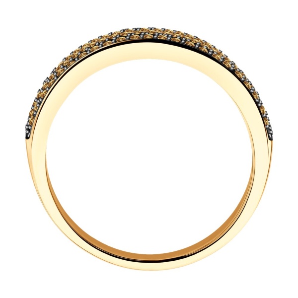 Кольцо из золота с бриллиантами