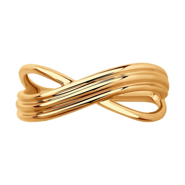 Кольцо из красного золота