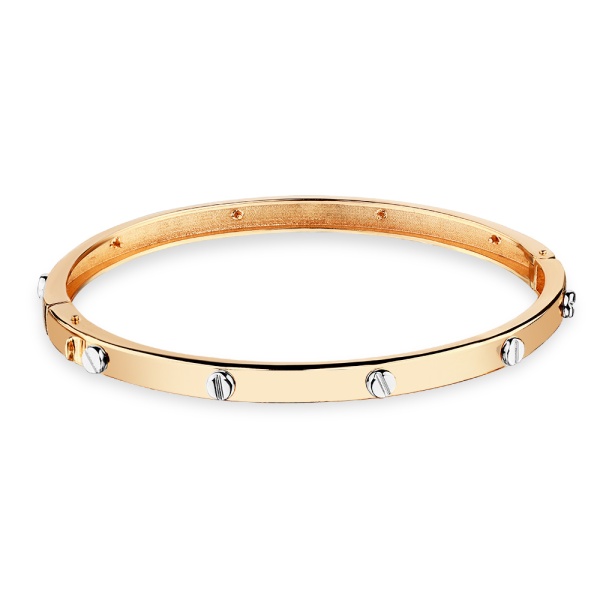 Браслет из комбинированного золота