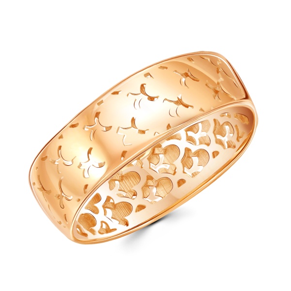 Кольцо из красного золота