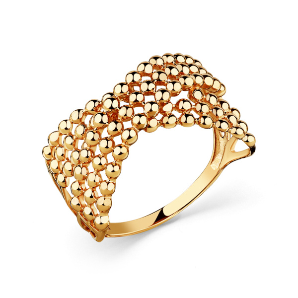 Кольцо из красного золота 585 пробы