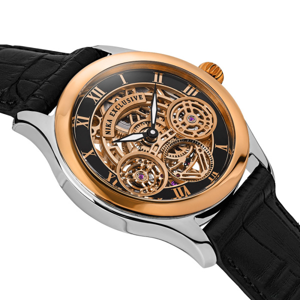 Часы мужские из комбинированного металла NIKA EXCLUSIVE