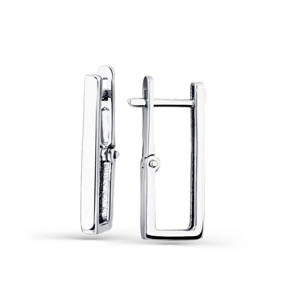 Серьги из белого золота