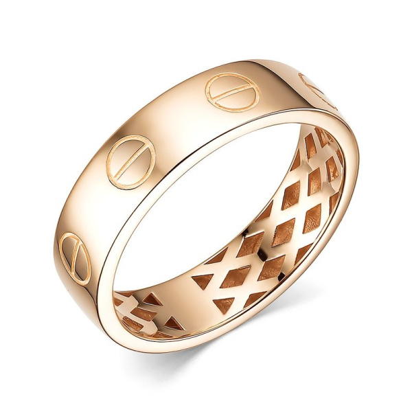 Кольцо из желтого золота