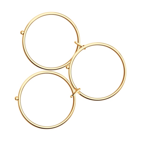 Кольцо из красного золота