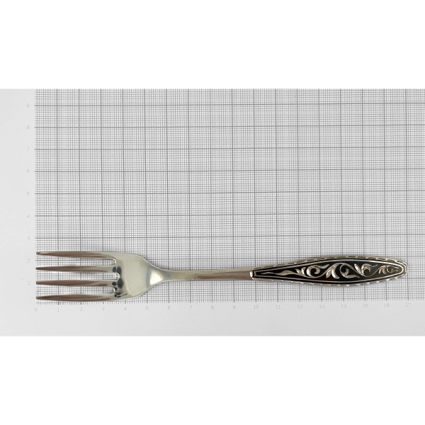 Вилка из серебра