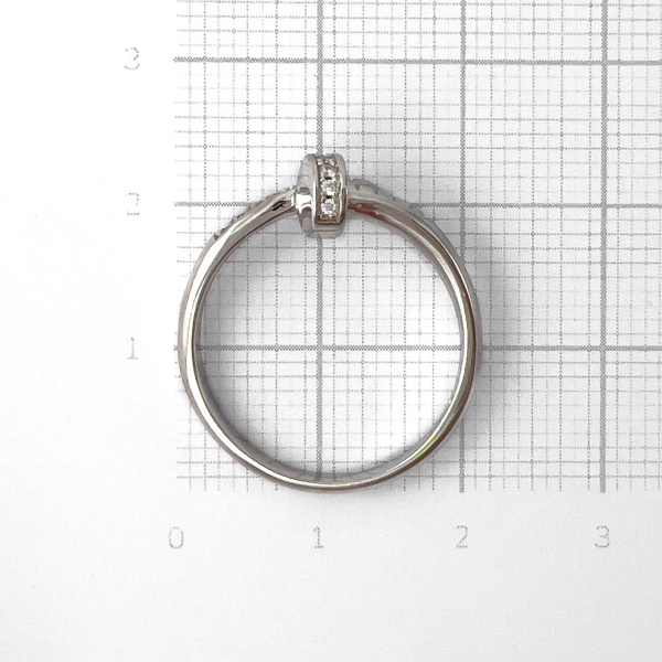 Кольцо из серебра с фианитами