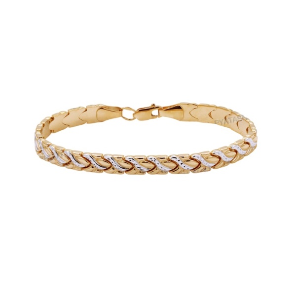 Браслет из комбинированного золота